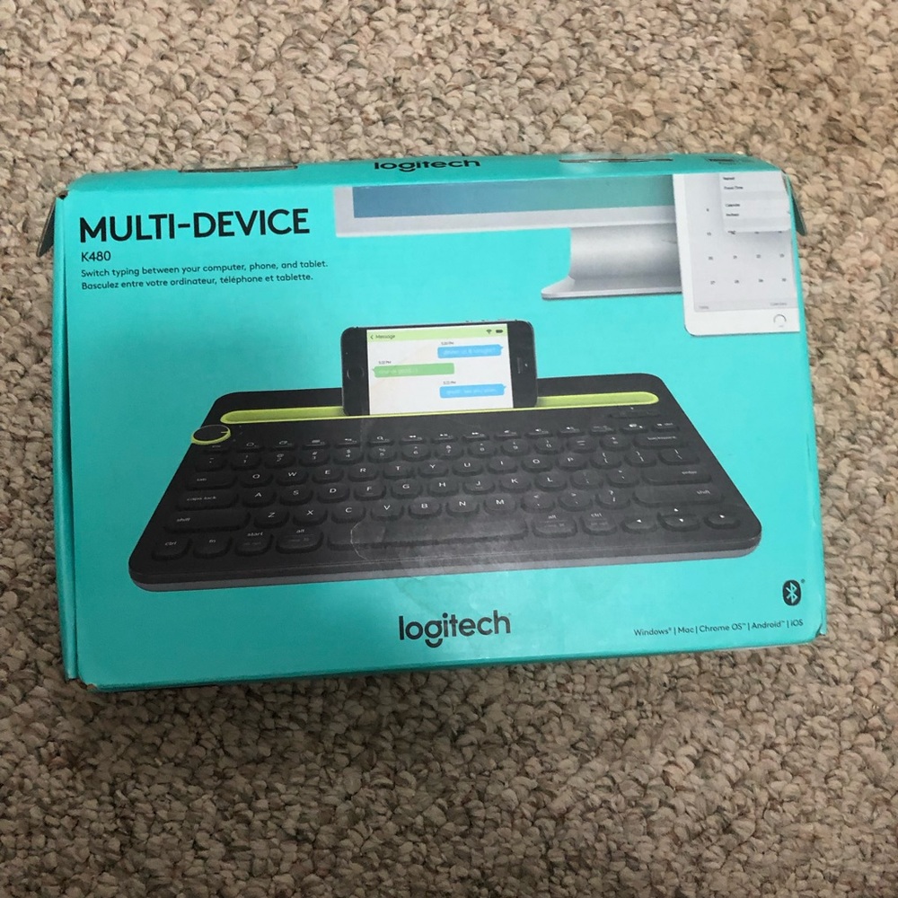NEW-IN BOX - Logitech K480 multi-device key-board
